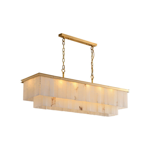 Rectangular Alabaster Chandelier - Sweatfully