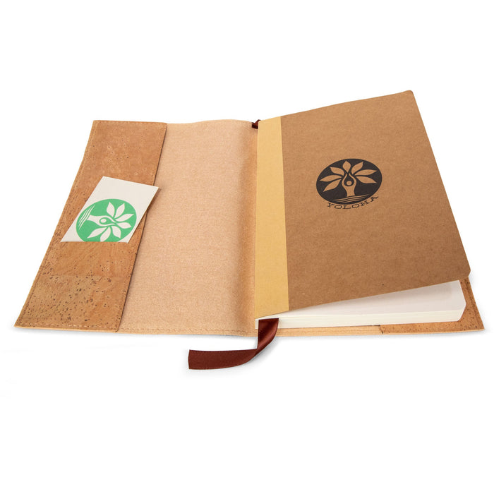 Refillable Cork Journal Book - Sweatfully