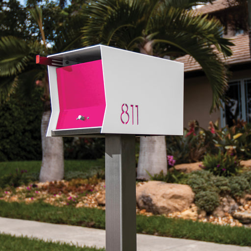 The Original Retrobox in ARCTIC WHITE - Modern Mailbox - Sweatfully