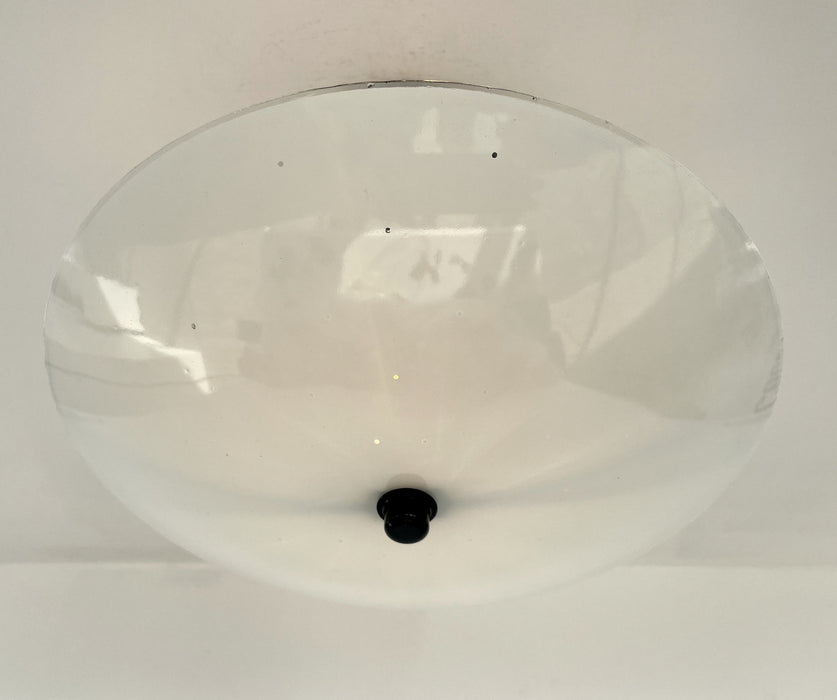 Retro Mid Century Glass Ceiling Light - Sweatfully