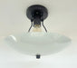 Retro Mid Century Glass Ceiling Light - Sweatfully