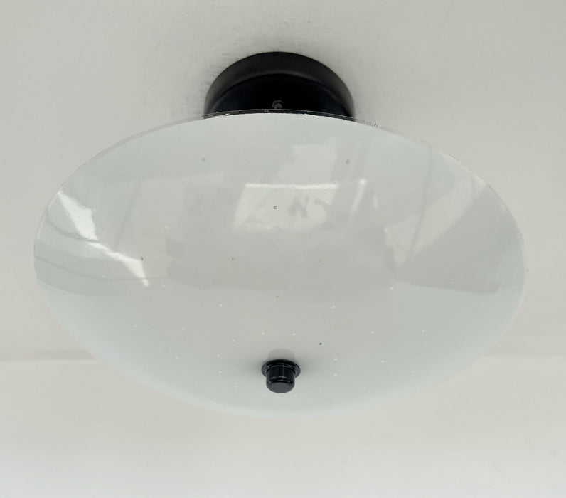 Retro Mid Century Glass Ceiling Light - Sweatfully