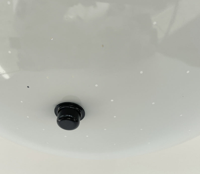 Retro Mid Century Glass Ceiling Light - Sweatfully