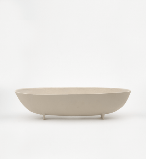Large Ivory Rockform Dish - Sweatfully