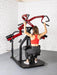 Pro Strength Rotary Lat Pull-Down - Muscle D Fitness - Premium - Adjustable - Plate Loaded - Lat Training - Sweatfully