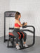 Elite Selectorized Rotary Torso - Muscle D Fitness - Commercial - Adjustable Seat - Pin Selectorized Stack - Oblique Trainer - Sweatfully