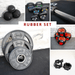 Starter Strength Training Kit - Hard Chrome Olympic Bar - Sweatfully