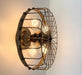 Rustic INDUSTRIAL Wall Light Fixture-4 light - Sweatfully
