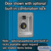 Salsbury 12" Wide Single Tier See-Through Metal Locker - 1 Wide - 6 Feet High - 12 Inches Deep - Blue - Unassembled - Sweatfully