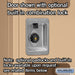 Salsbury 12" Wide Triple Tier See-Through Metal Locker - 3 Wide - 6 Feet High - 15 Inches Deep - Tan - Unassembled - Sweatfully