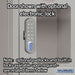 Salsbury 12" Wide Four Tier See-Through Metal Locker - 3 Wide - 6 Feet High - 12 Inches Deep - Gray - Assembled - Sweatfully