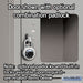 Salsbury 12" Wide Six Tier Box Style See-Through Metal Locker - 1 Wide - 6 Feet High - 12 Inches Deep - Gray - Assembled - Sweatfully