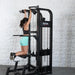 Excel Selectorized Assisted Chin / Dip Combo - Functional Handles - Collapsable Knee Pad - Adjustable Width Dip Bars - Sweatfully