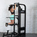 Excel Selectorized Assisted Chin / Dip Combo - Functional Handles - Collapsable Knee Pad - Adjustable Width Dip Bars - Sweatfully