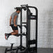 Excel Selectorized Assisted Chin / Dip Combo - Functional Handles - Collapsable Knee Pad - Adjustable Width Dip Bars - Sweatfully