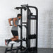 Excel Selectorized Assisted Chin / Dip Combo - Functional Handles - Collapsable Knee Pad - Adjustable Width Dip Bars - Sweatfully