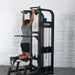Excel Selectorized Assisted Chin / Dip Combo - Functional Handles - Collapsable Knee Pad - Adjustable Width Dip Bars - Sweatfully