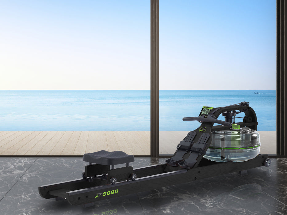 Dynamic Fluid Rower - S680 Timber - Sweatfully