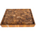 Adobe Checkered Teak Cutting Board - 15" - Sweatfully