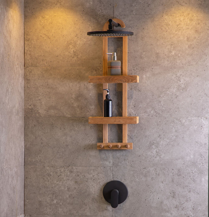 Newport Natural Shower Caddy - Sweatfully