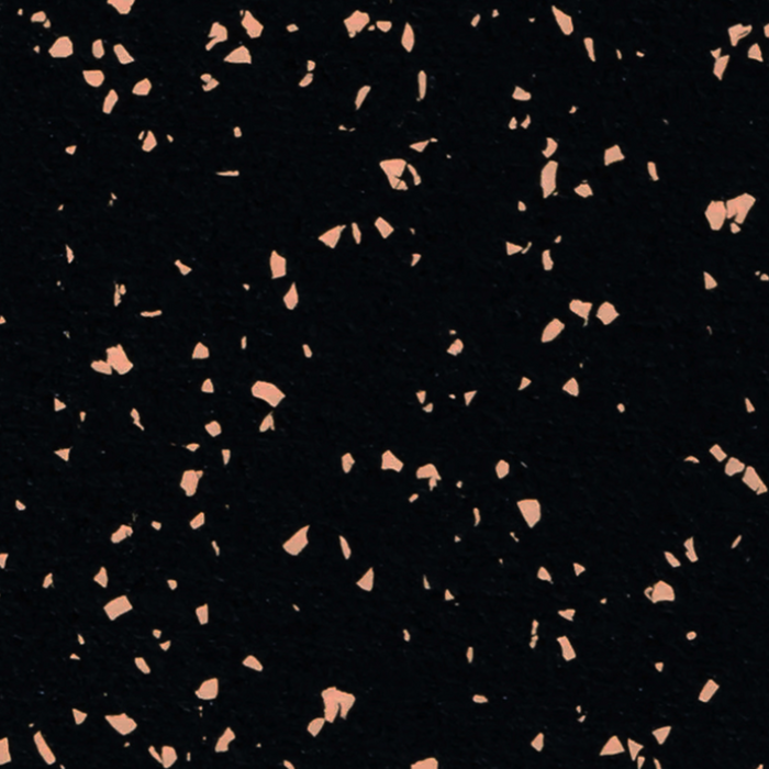 Grid Regrind Rubber Bull Tiles CORE Series Rubber Flooring with Flecks (1 sq. ft.)