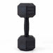 Rubber Hex Dumbbells (Pair) - Sweatfully