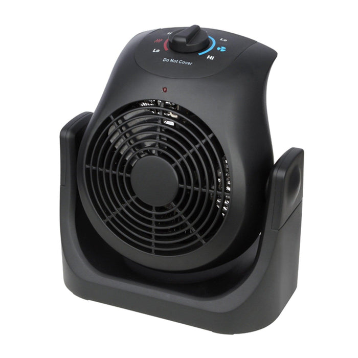 1500-Watt Portable Indoor Full Season Unit Electric Dual Comfort Heater Fan 2 in 1, Energy Efficient - Sweatfully