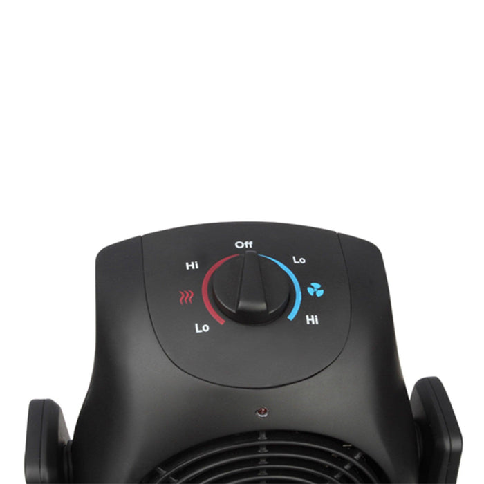1500-Watt Portable Indoor Full Season Unit Electric Dual Comfort Heater Fan 2 in 1, Energy Efficient - Sweatfully