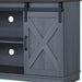Eira Farmhouse 56-inch TV Stand with Storage Cabinet and Cable Holes, Entertainment Center Console for Living Room, Bedroom - Sweatfully