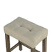 1 Traditional Breakfast Dining Table Set with 2 Stools for Apartment - Sweatfully