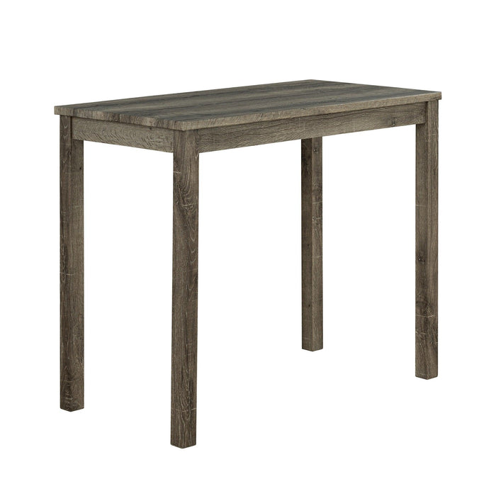 1 Traditional Breakfast Dining Table Set with 2 Stools for Apartment - Sweatfully