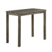 1 Traditional Breakfast Dining Table Set with 2 Stools for Apartment - Sweatfully