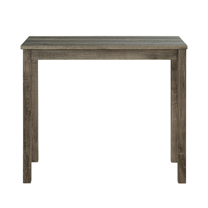 1 Traditional Breakfast Dining Table Set with 2 Stools for Apartment - Sweatfully