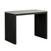 48" Modern Breakfast 1 Dining Table Set with 2 Stools for Apartment, Travertine Table Top - Sweatfully