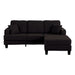 Black 3 Piece Set Comfy Sofa Couch 3-Seater & Loveseat Sofa with Storage Ottoman for Living Room with USB, Side Pockets, Pillows included - Sweatfully