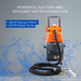 SM18H Heated Carpet and Upholstery Cleaning Machine - Dual-Tank Professional Carpet Extractor - Sweatfully