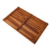 Bel Air Indoor or Outdoor Teak Shower and Bath Mat 31.4″ x 19.6″ - Sweatfully