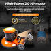 SM420AC 17" Professional Multi-Functional Floor Buffer Scrubber - High Power, Large Capacity for Industrial and Commercial Use - Sweatfully
