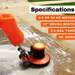 SM421AC 17" Professional Multi-Functional Floor Buffer Scrubber - High Power, Large Capacity for Industrial and Commercial Use - Sweatfully
