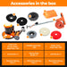 SM421AC 17" Professional Multi-Functional Floor Buffer Scrubber - High Power, Large Capacity for Industrial and Commercial Use - Sweatfully
