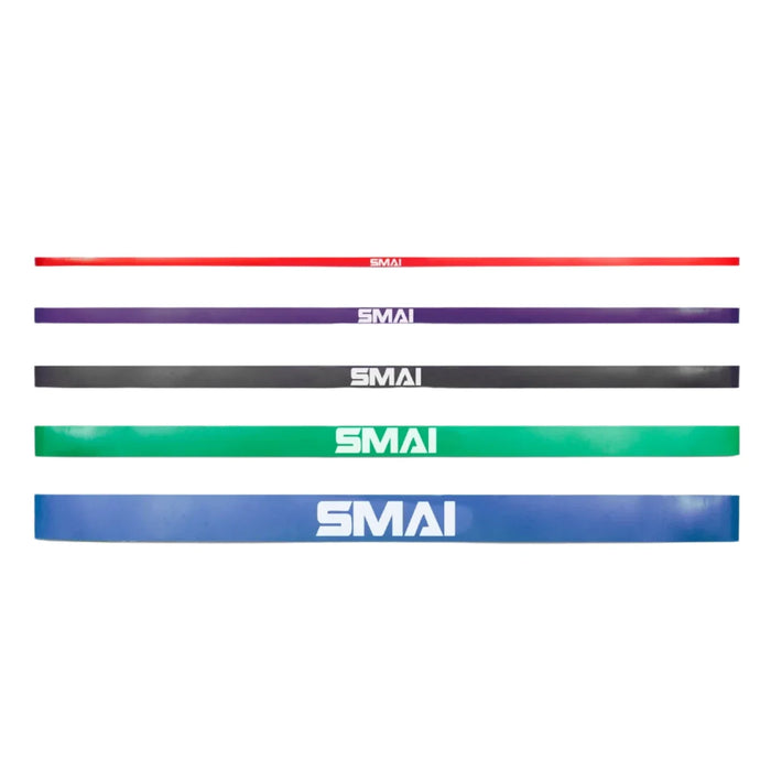 Rubber Resistance Bands - Set of 5 - Sweatfully