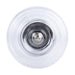 Solaria 1-Light Dark Brown Farmhouse Semi Flush Mount Ceiling Light - Sweatfully