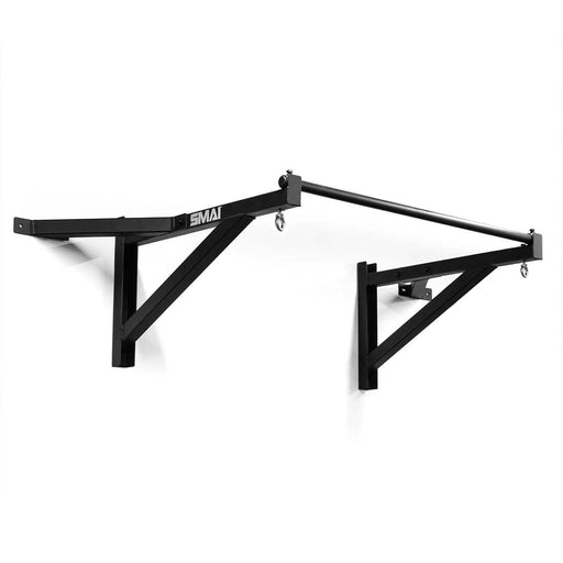 Wall Mounted Chin Up Bar and Bag Bracket - Sweatfully