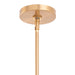 Spark Modern Gold Linear 4 Light Chandelier - Sweatfully