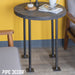 3/4 in. Black Square Floor Flange - Sweatfully