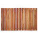 Wyoming Oiled Teak Shower and Bath String Mat 31.4″ x 19.6″ - Sweatfully