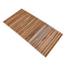 Sandpoint Natural Teak Shower and Bath String Mat 40″ x 20″ - Sweatfully