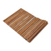 Sandpoint Natural Teak Shower and Bath String Mat 40″ x 20″ - Sweatfully