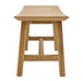 Phoenix Natural Teak Shower and Bath Slatted Stool - Sweatfully