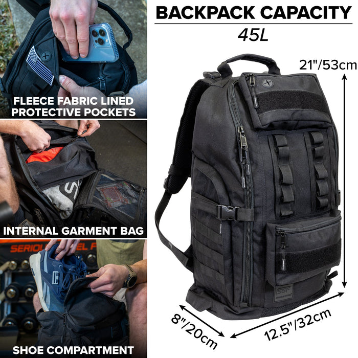 Gym Backpack (45L) - Sweatfully